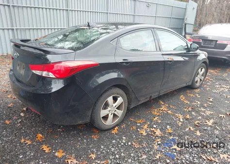 2013 Hyundai Elantra Gls из США, поврежденный, VIN 5NPDH4AEXDH279302